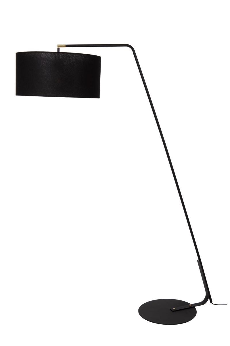 Lucide KELSO - Floor lamp - 1xE27 - Black